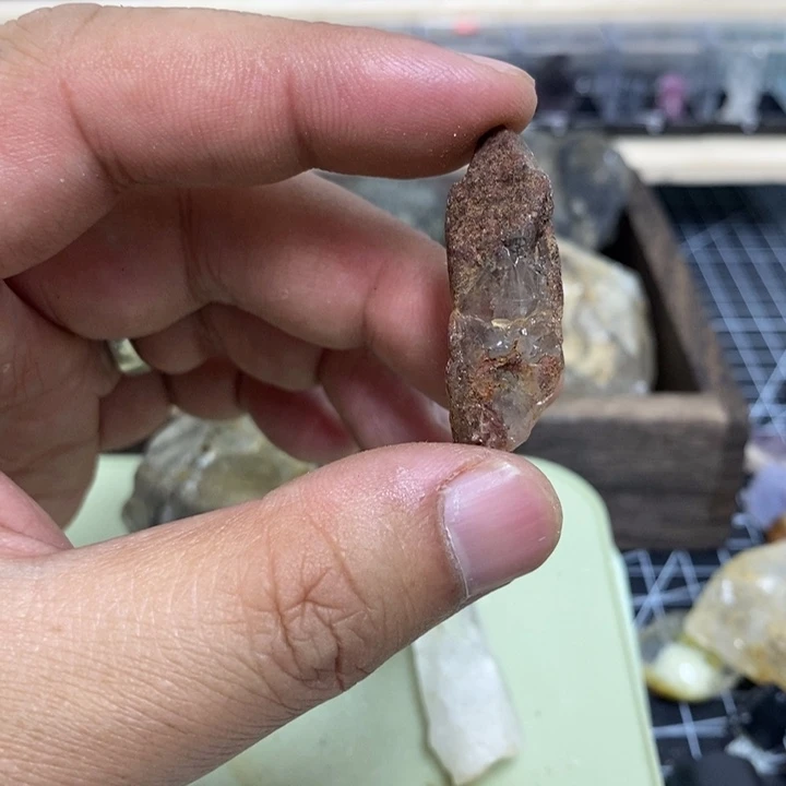 水晶水晶柱未镶嵌无**名