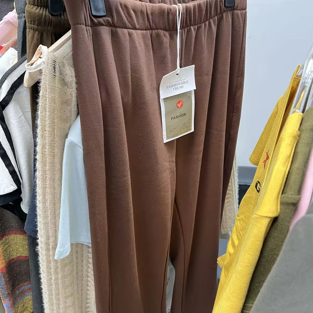 裤子微喇叭长款女-789