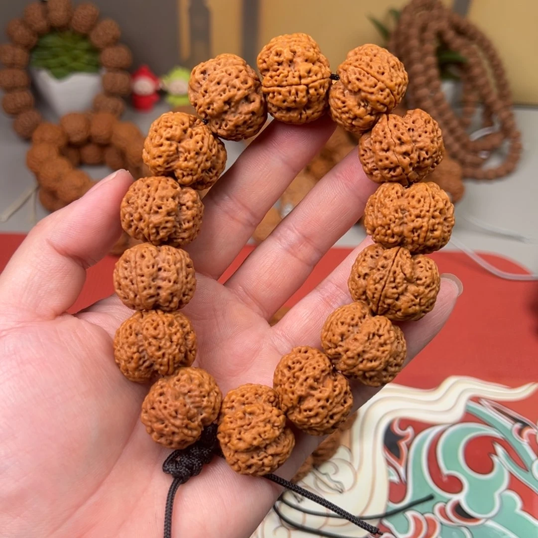 金刚菩提手串25尺寸古龙梅花严选头货