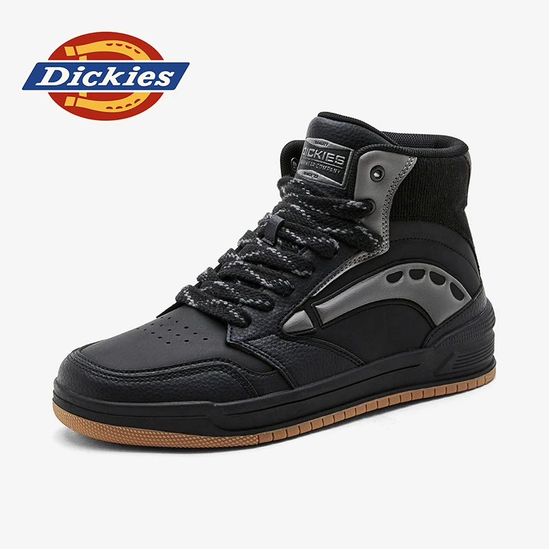 Dickies高帮板鞋秋季新款时尚男鞋百搭男士休闲鞋潮流户外运动鞋