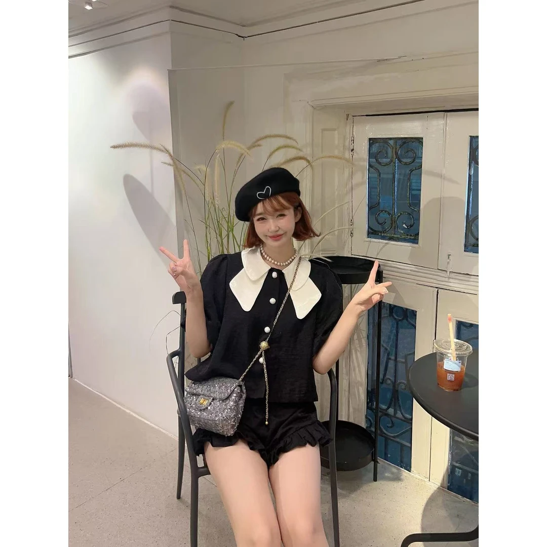 【YFONI】赫本风2.0甜美套装