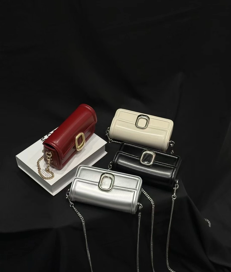 (引流福利款)女士真皮爆美手机链条包