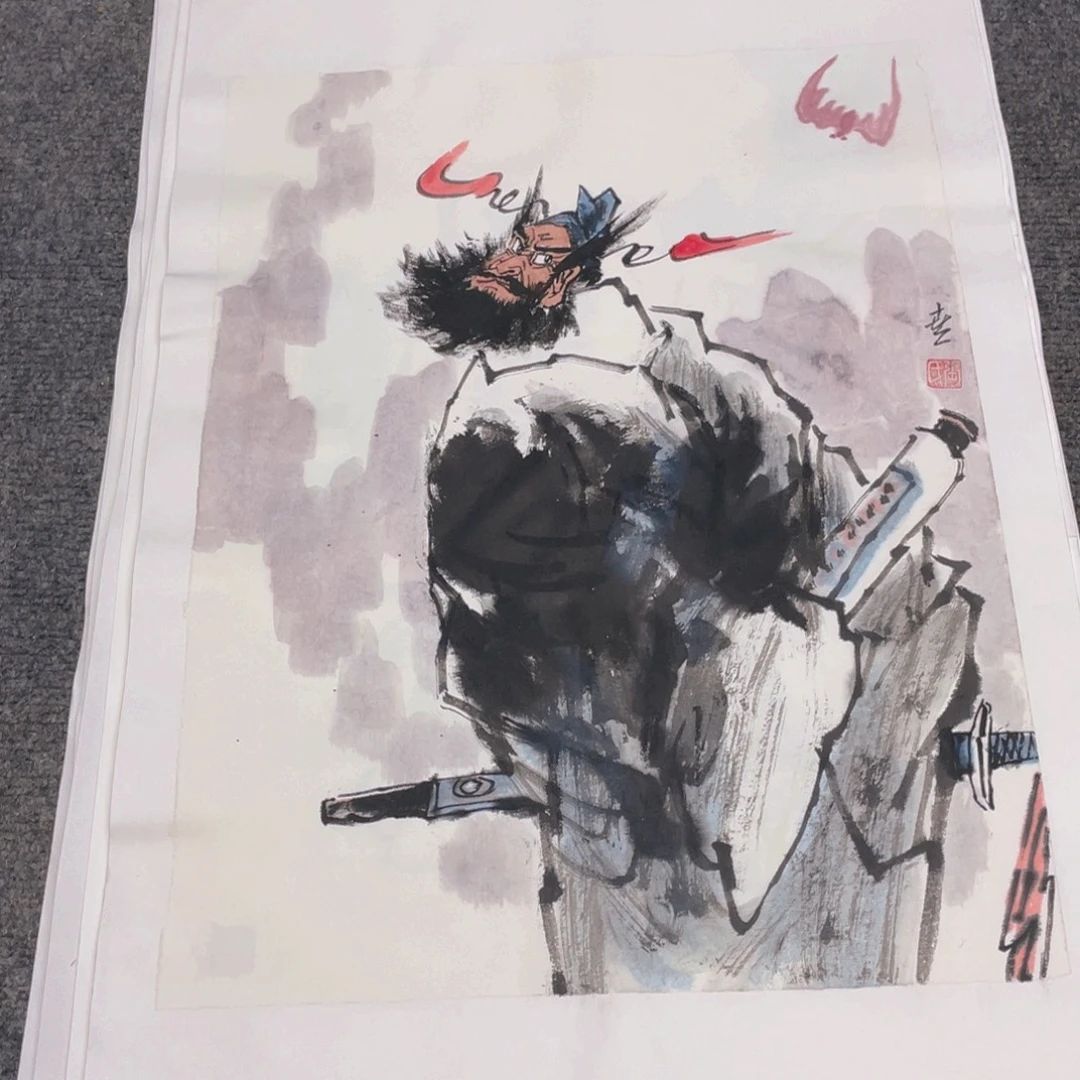 国画1.4平尺纯手绘国画作品