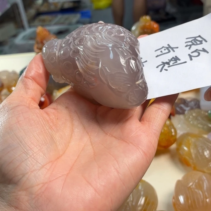 玛瑙/玉髓吊坠(不含链)未镶嵌