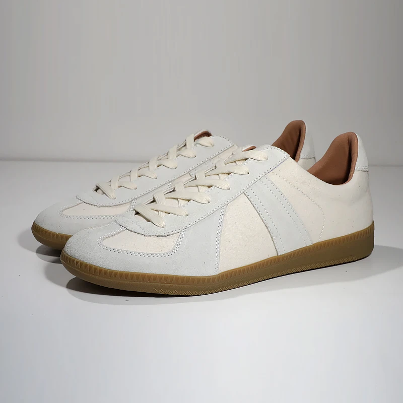 REPRODUCTION OF FOUND德训鞋休闲板鞋帆布透气轻便百搭细带学生