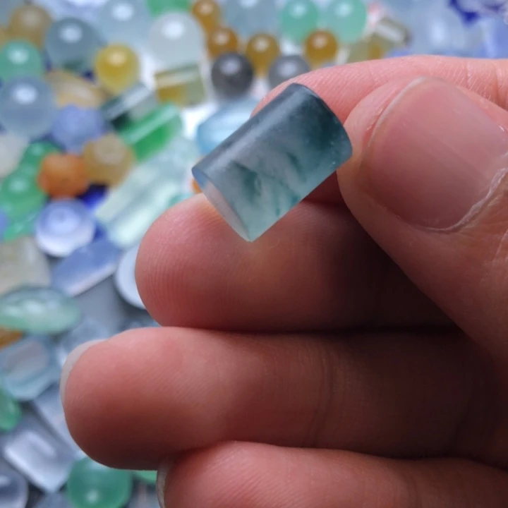 未镶嵌定制翡翠阿****财挂件