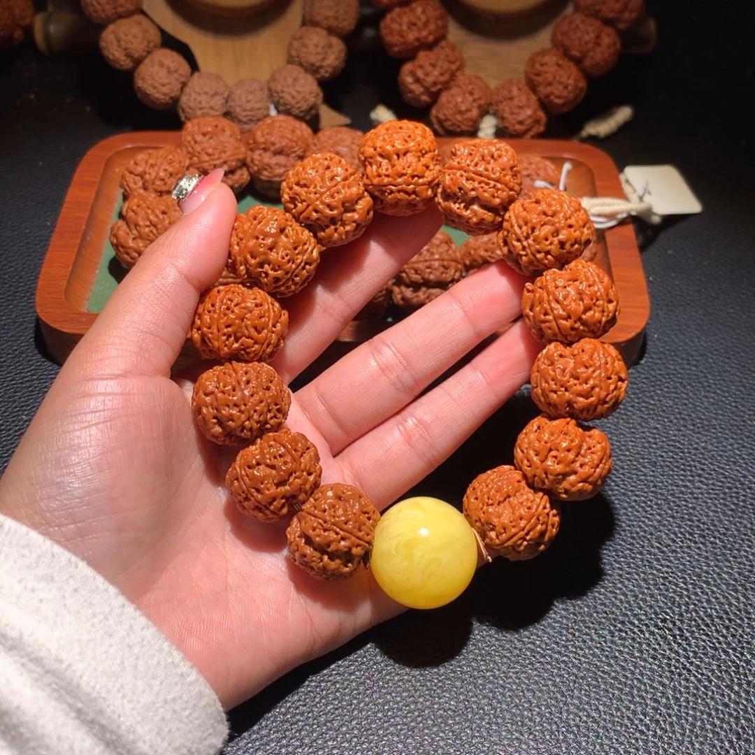 金刚菩提手串22尺寸双龙