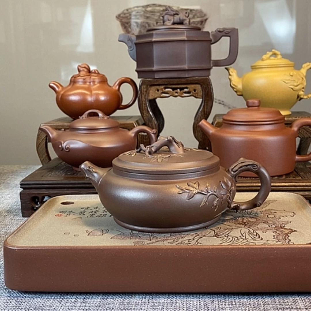 【闪购商品】茶壶紫砂黑*宜兴紫砂壶收藏
