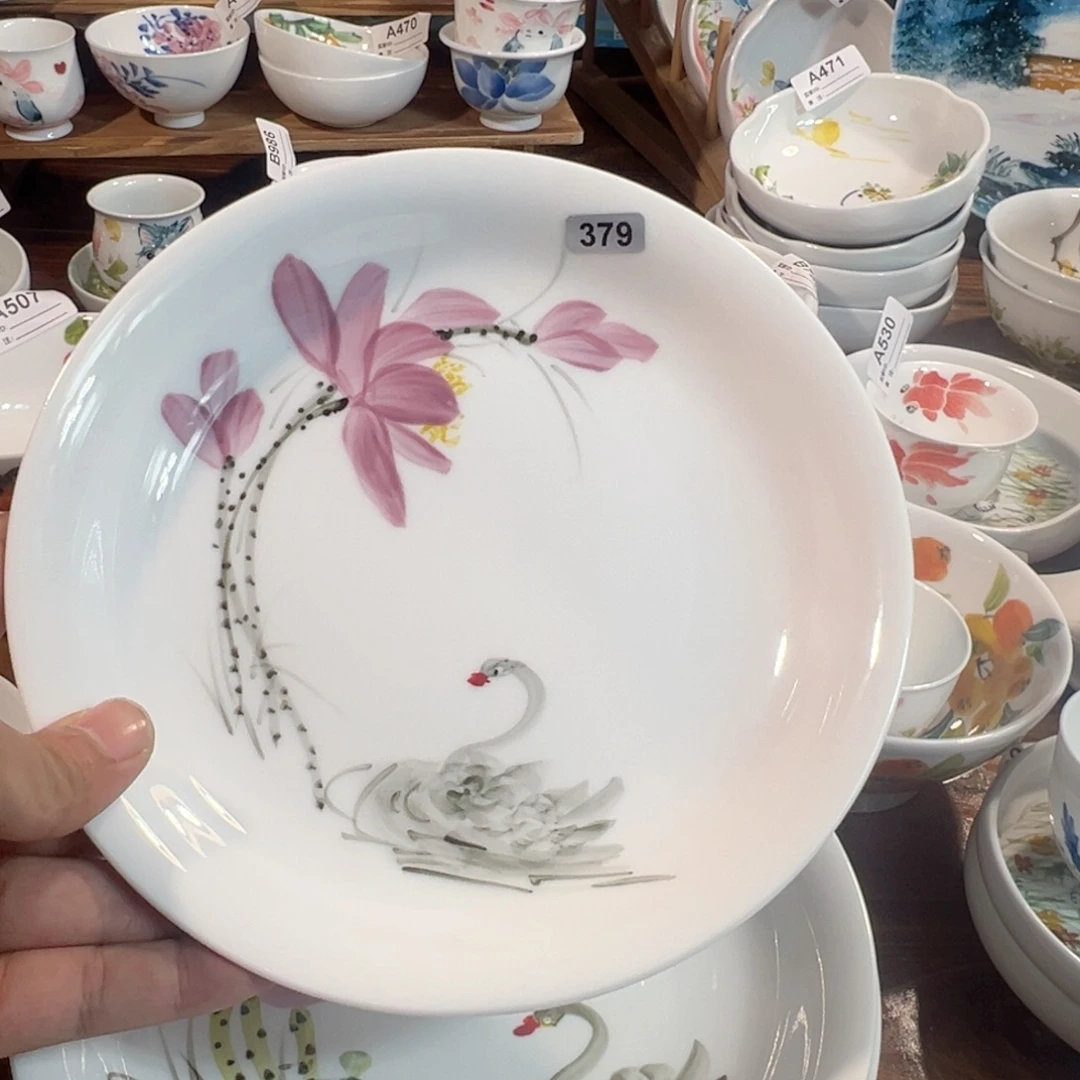 南***汐景德镇手工手绘陶瓷