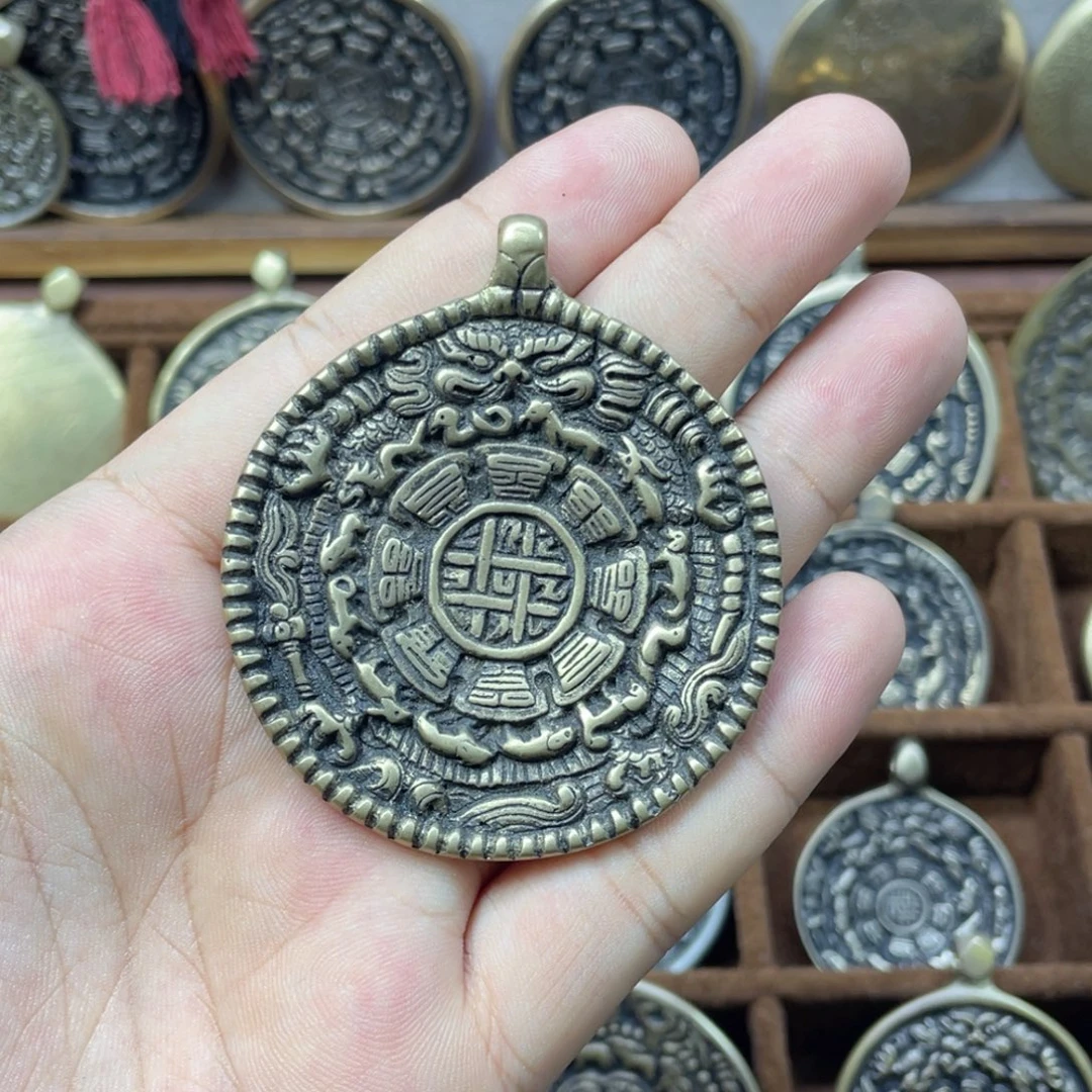 ****白利马麟甲熊九宫八卦牌