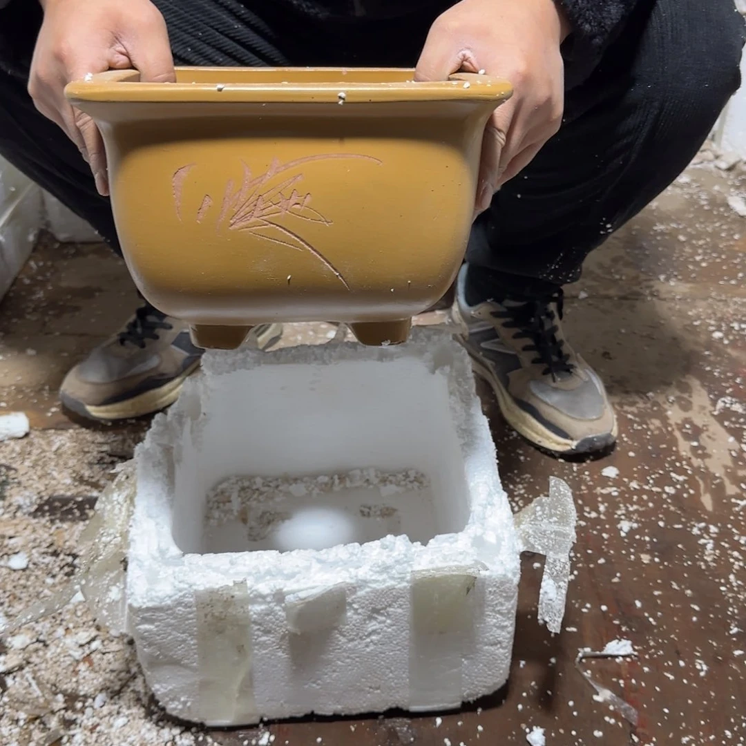 紫砂花盆口径18.13口径