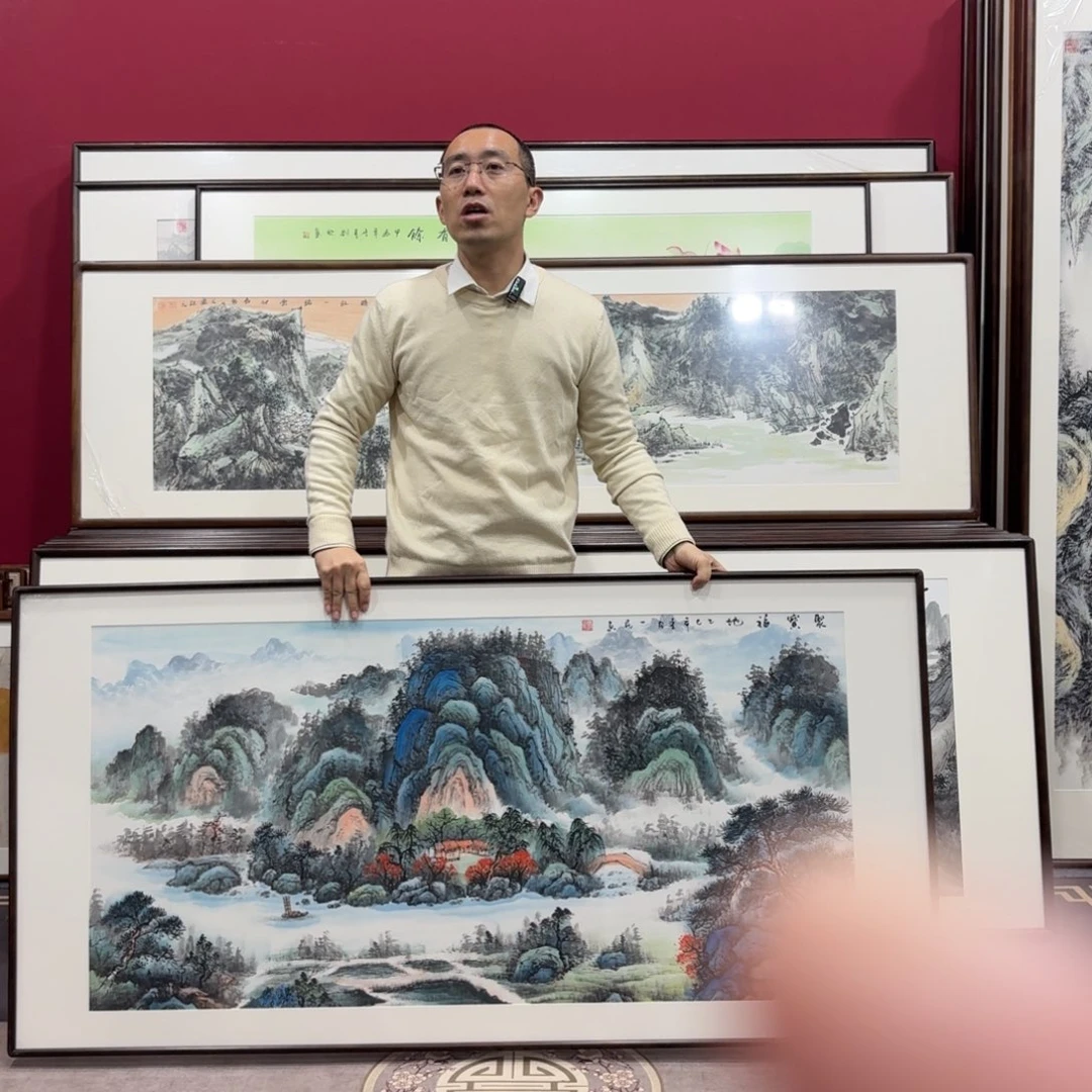 国画手绘作品160/80