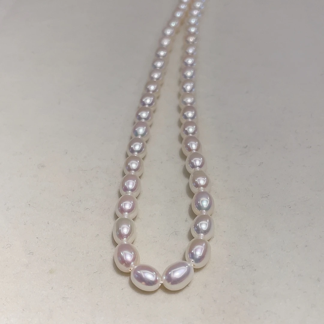 颈饰淡水珍珠银S925镶嵌