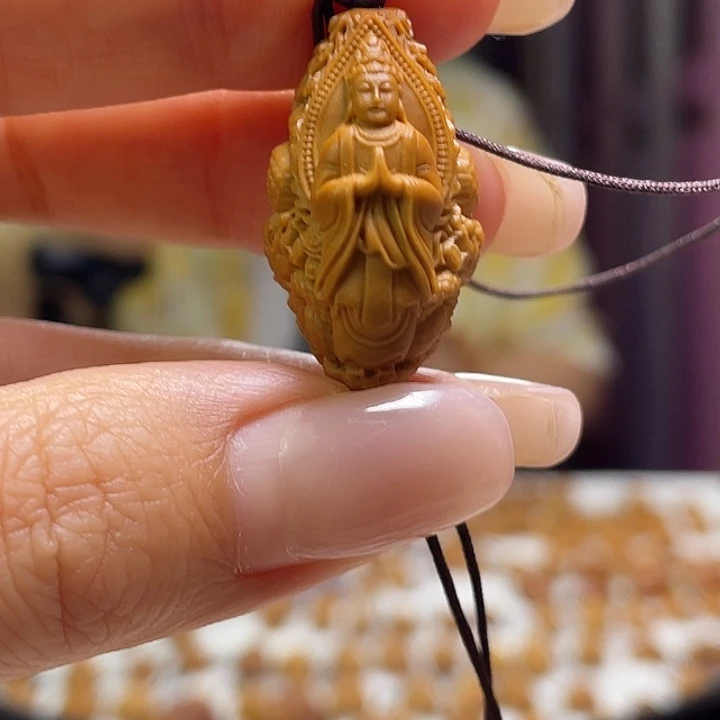 橄榄核吊坠橄榄核