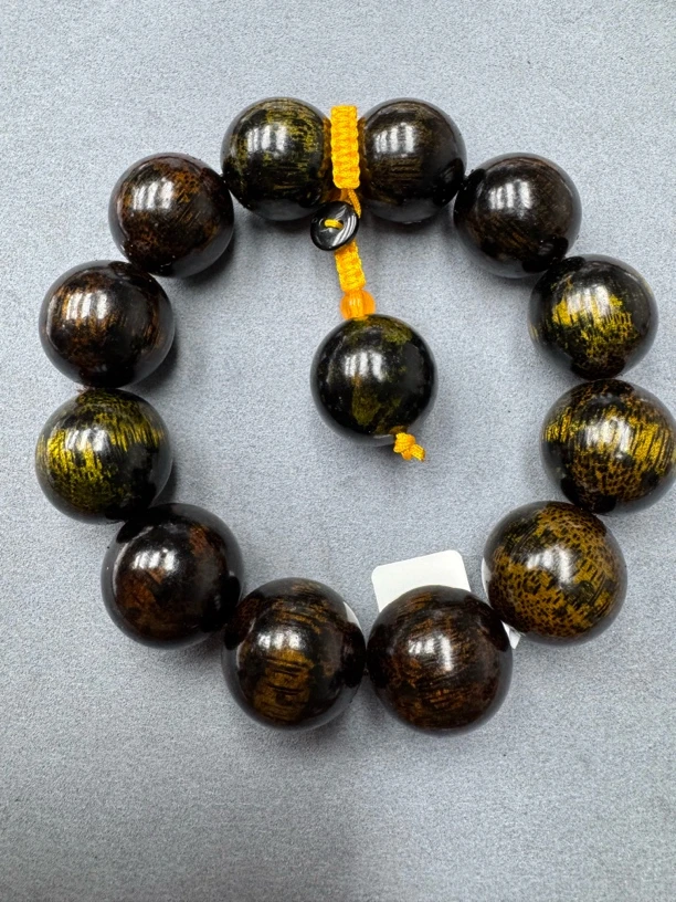 467沉木圆珠手串