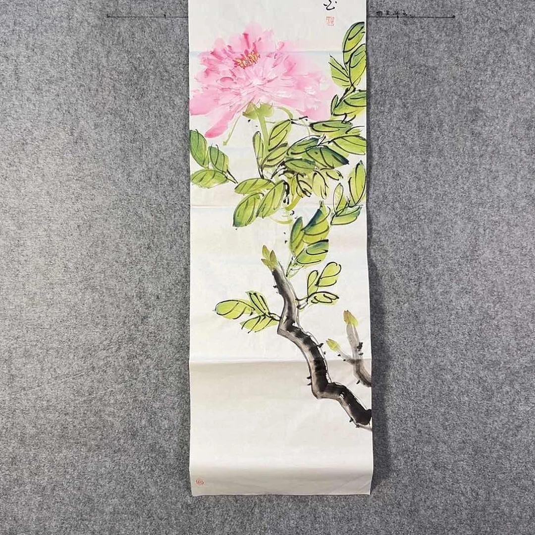 国画677 花鸟在此鸣叫的日子