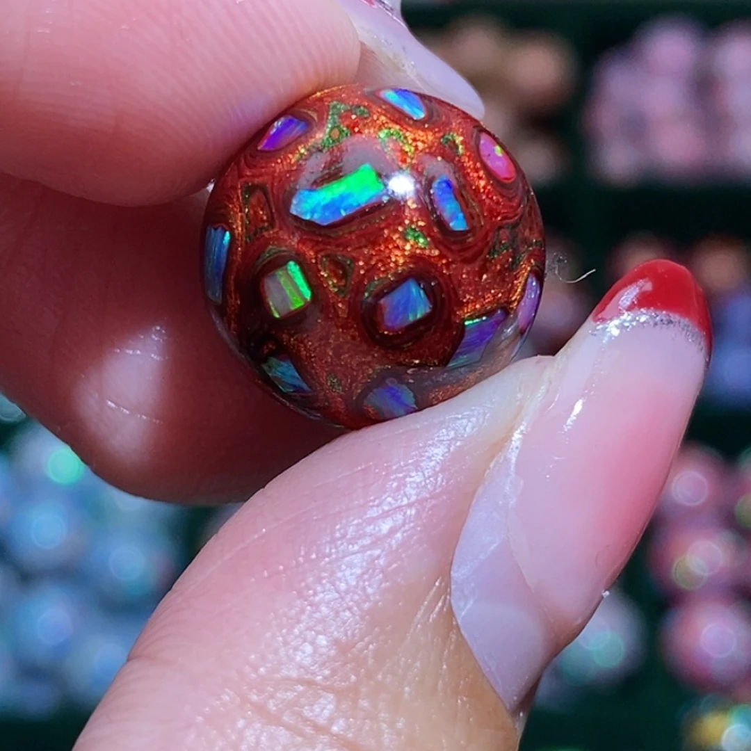 大漆珠1.5极光红大欧