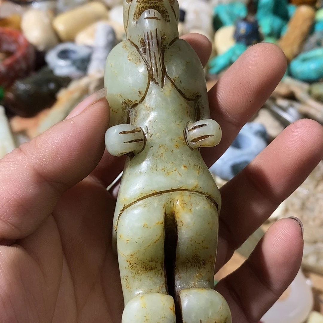 和田玉（糖玉）未镶嵌挂件