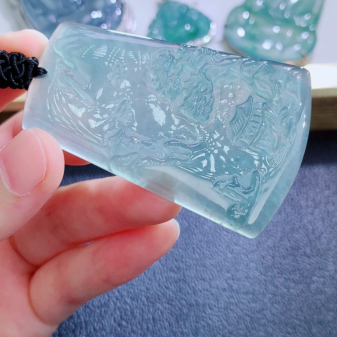 颈饰未镶嵌翡翠翡翠