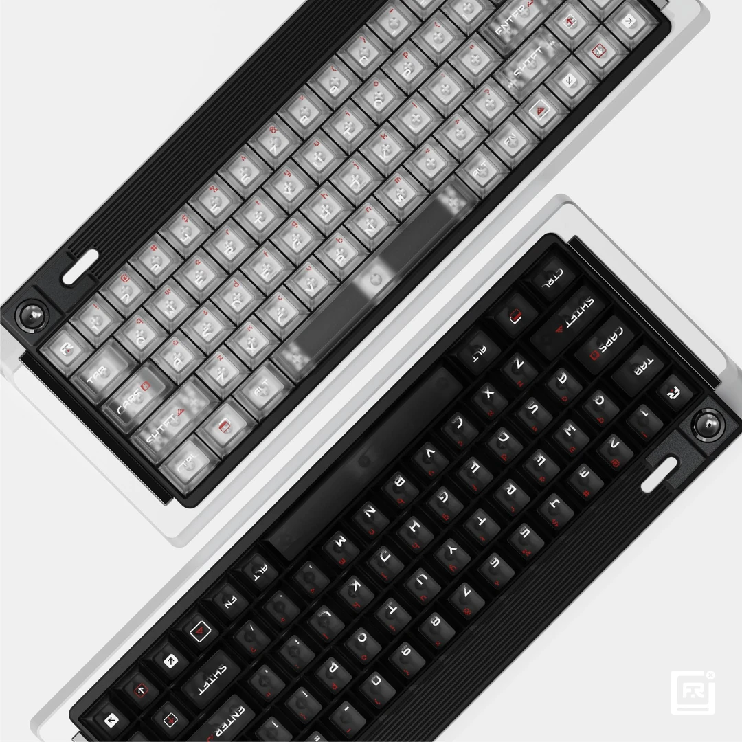 边界外设晞肤雾透-影客制化键帽