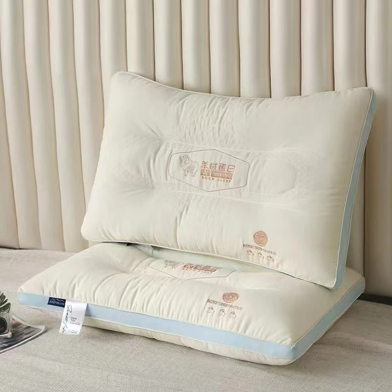 阳绒蛋白枕芯抑菌睡眠枕