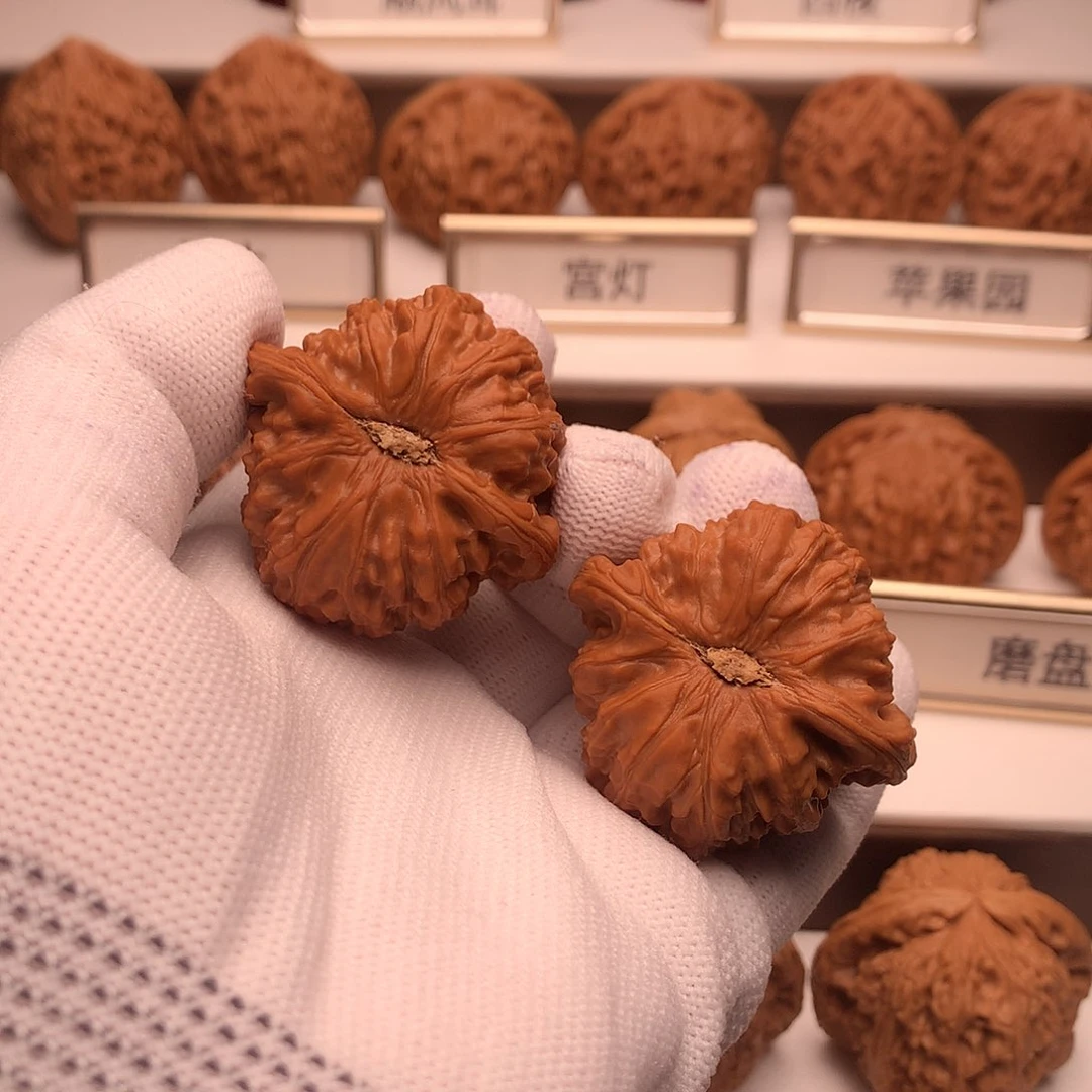 文玩核桃吊坠276号白狮子40