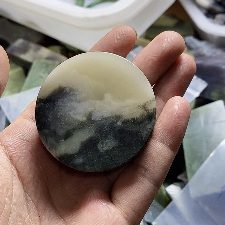 水****未镶嵌和田玉（糖玉）珠宝半成品
