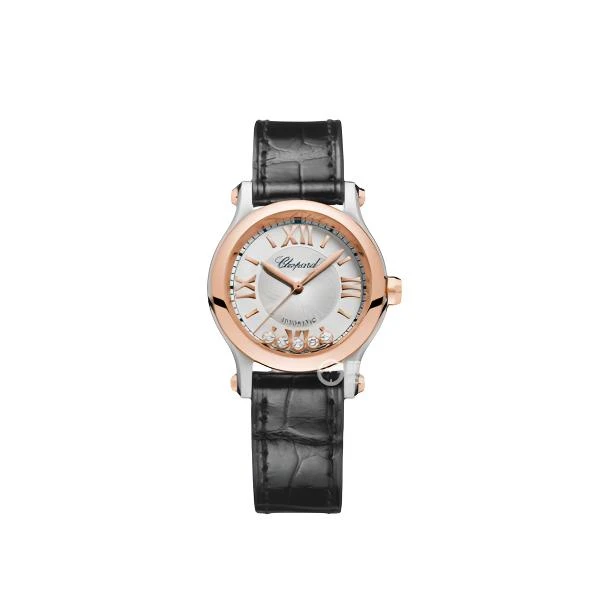 99新 Chopard/萧邦 【九月专属】快乐钻系列30盘皮带款278573-6001