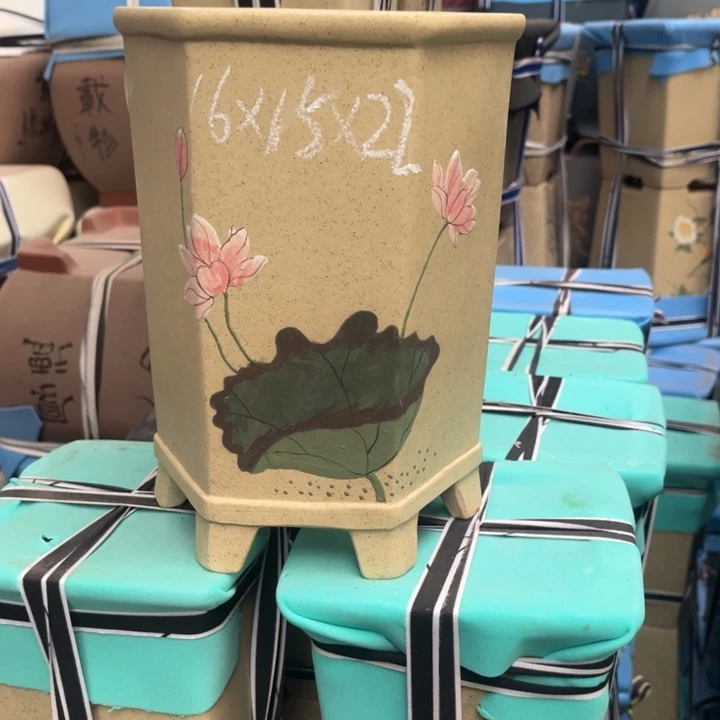 紫砂花盆紫砂花盆