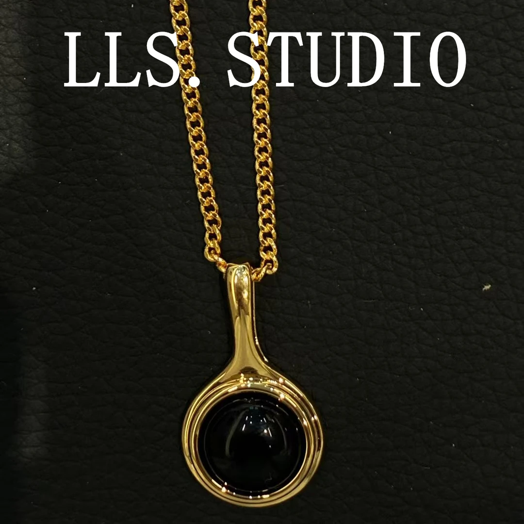 轻奢项链 黑色圈7024