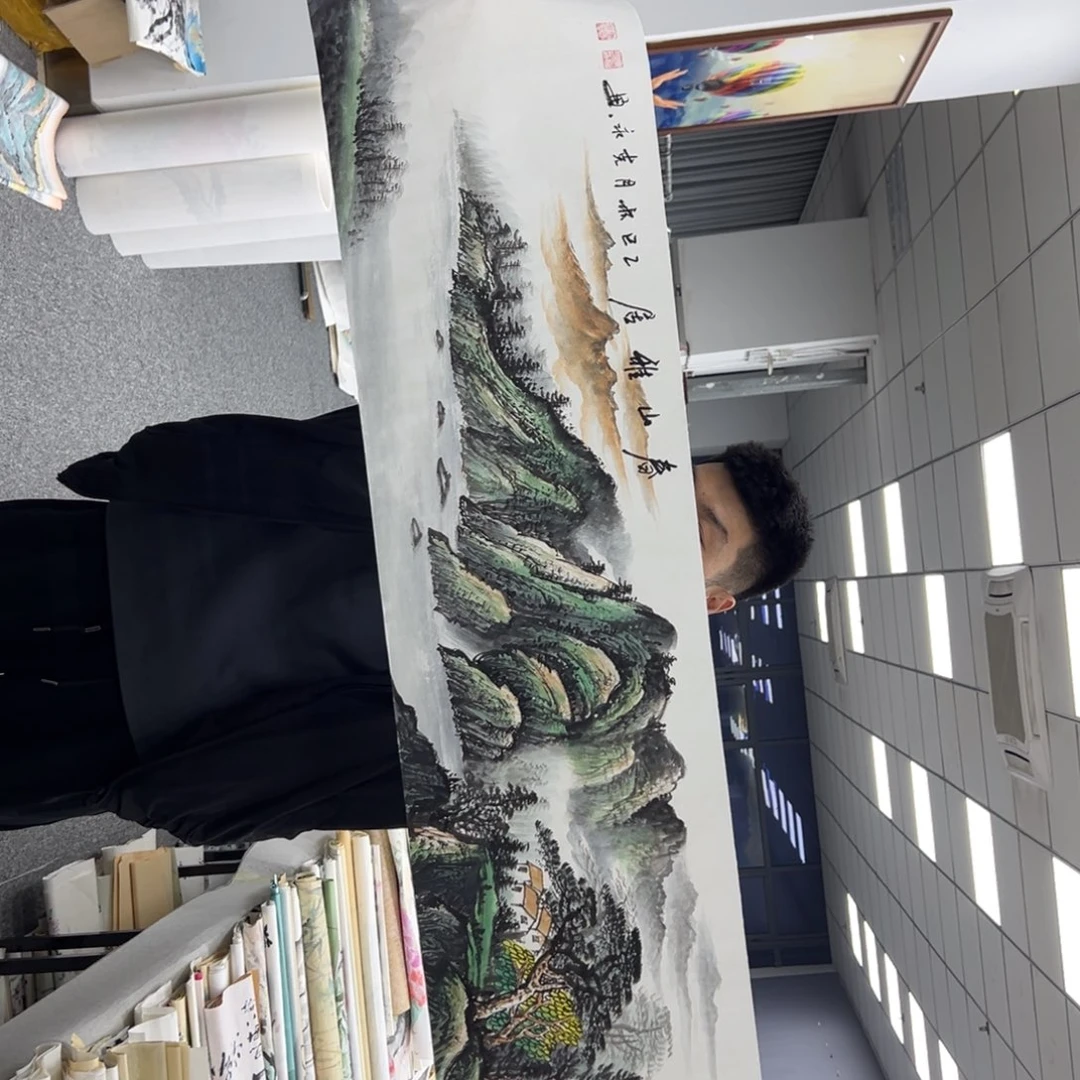 国画纯手绘字画宣纸