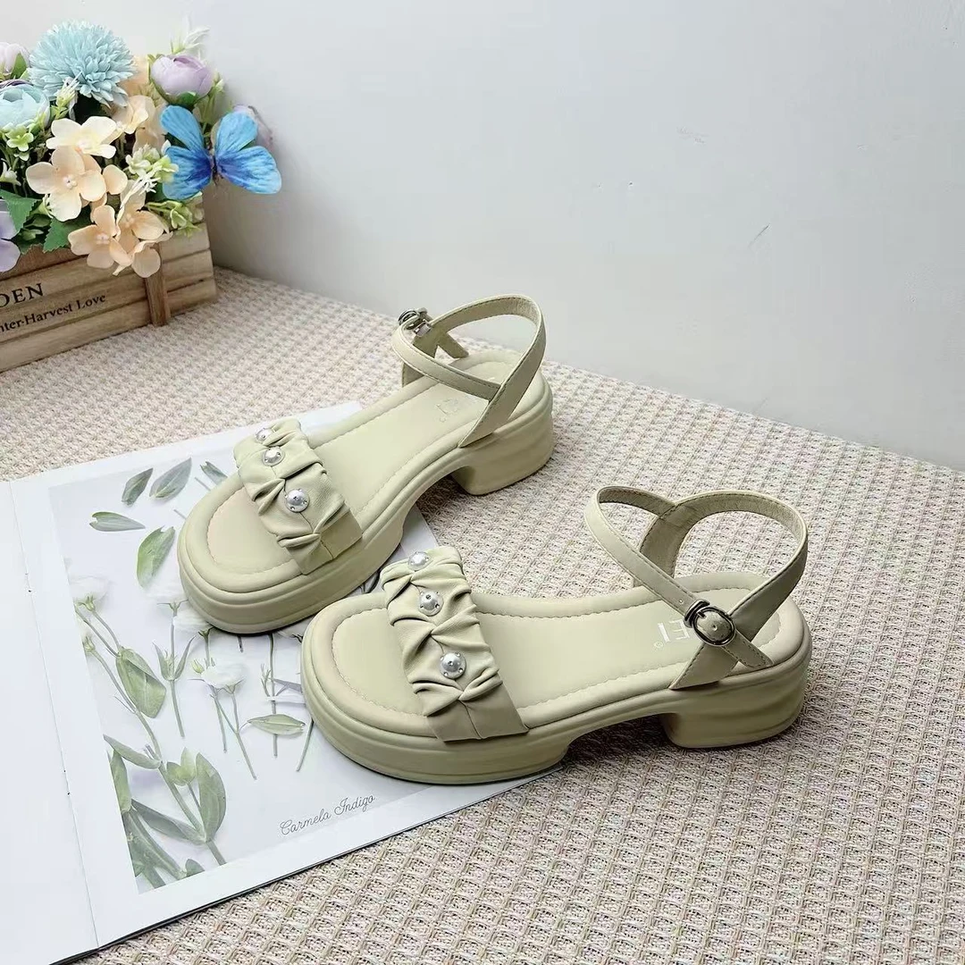 858-7  新款时尚气质百搭夏季凉鞋