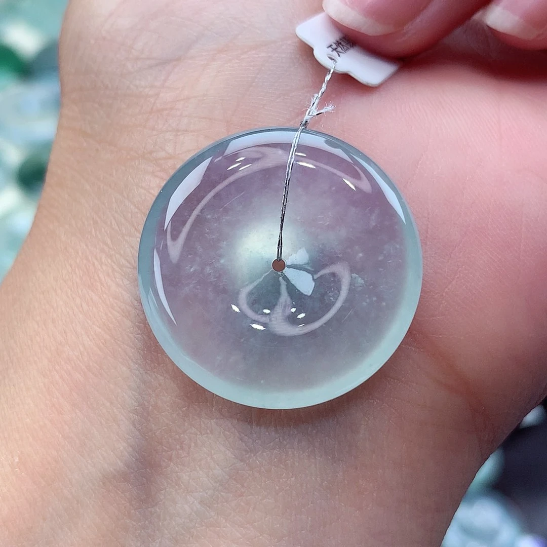 颈饰未镶嵌翡翠编号77尺寸25.6-6.6