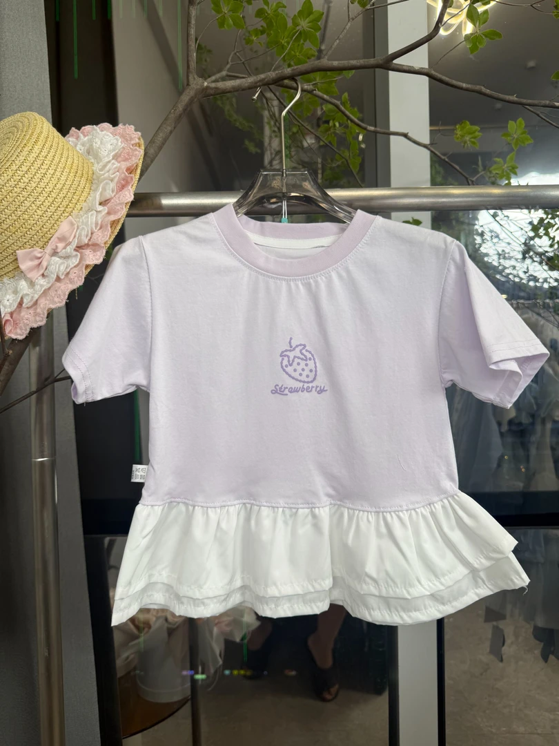 502 T恤夏季上衣夏款短袖女时尚休闲风休闲