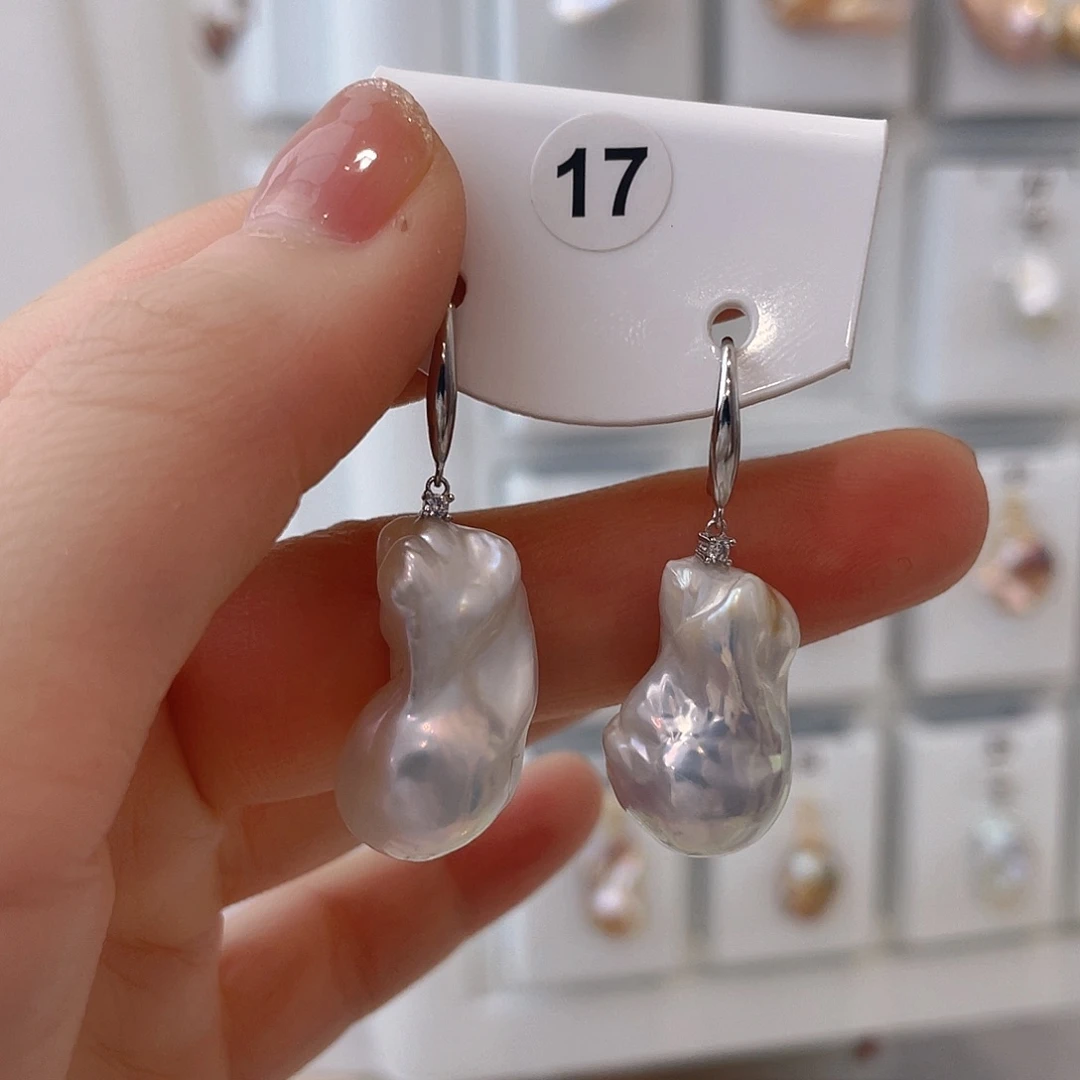 淡水珍珠颈饰银S925镶嵌耀*丫