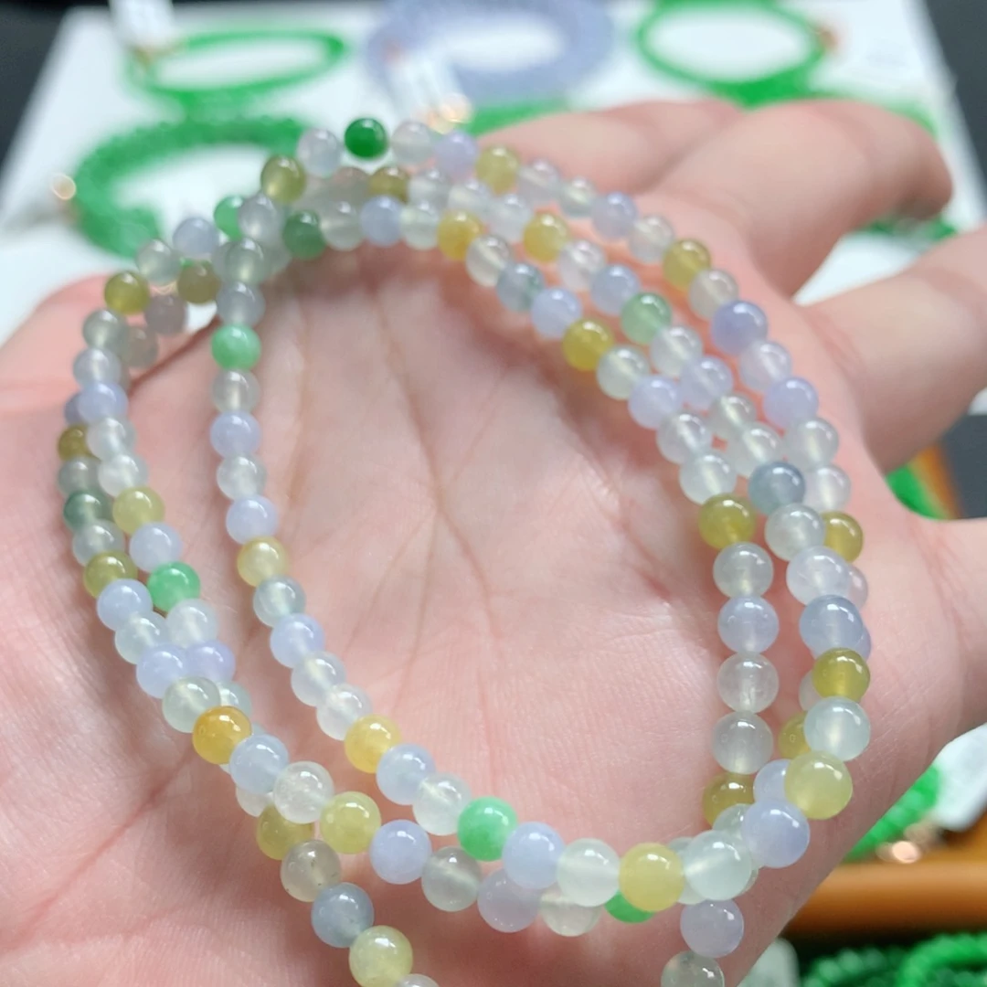 翡翠未镶嵌手链翡翠