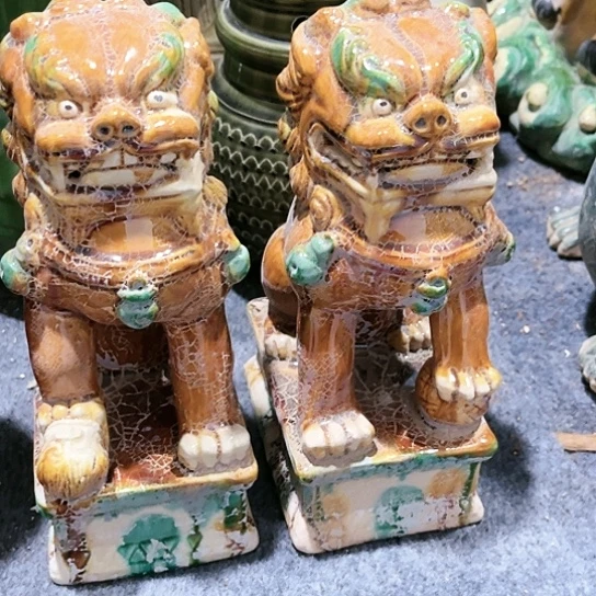 瓦当摆件摆件茶桌茶台陶瓷