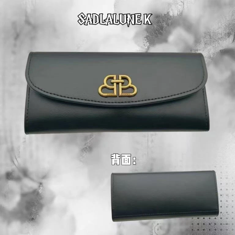 【现货】SADLALUNEK【小众设计款】钱包时尚长款钱夹多卡位卡包3260