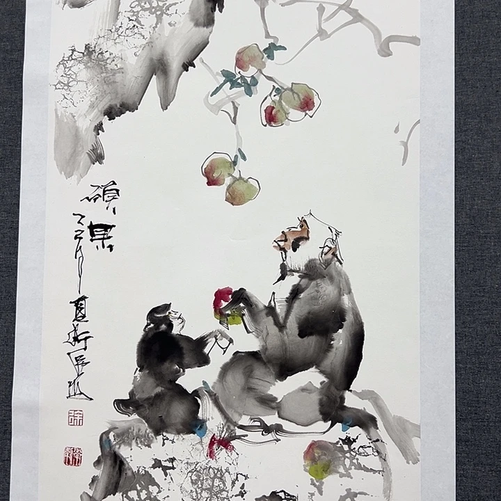 国画书画作品多次