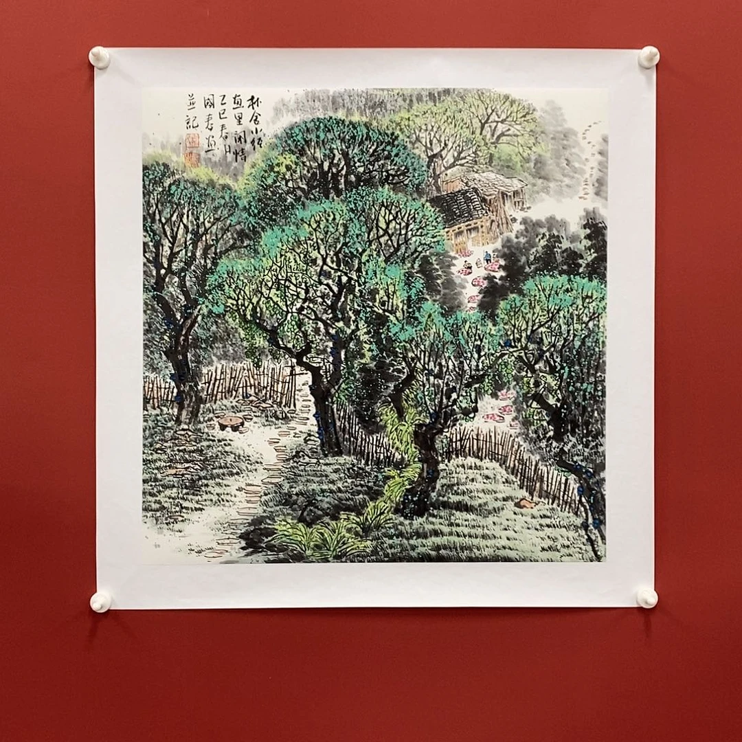 国画韦国春四尺斗方精品佳作