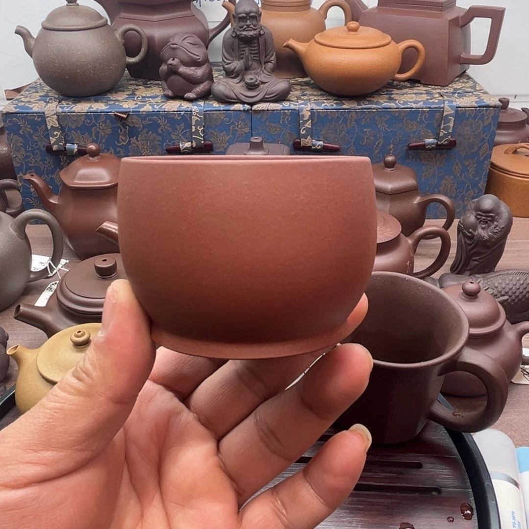 壶紫砂紫泥主人杯110cc
