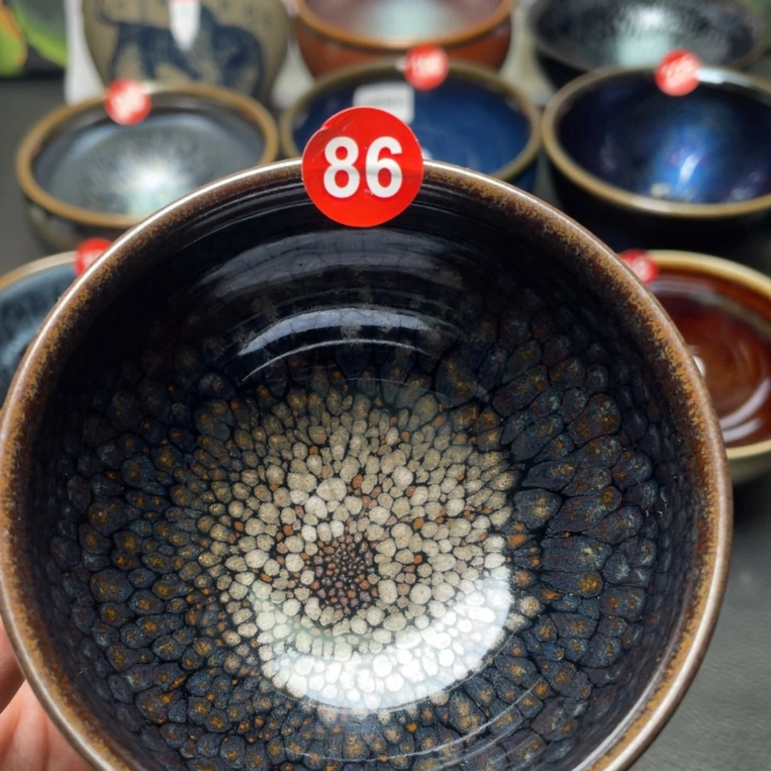 茶盏86 建窑建盏茶盏