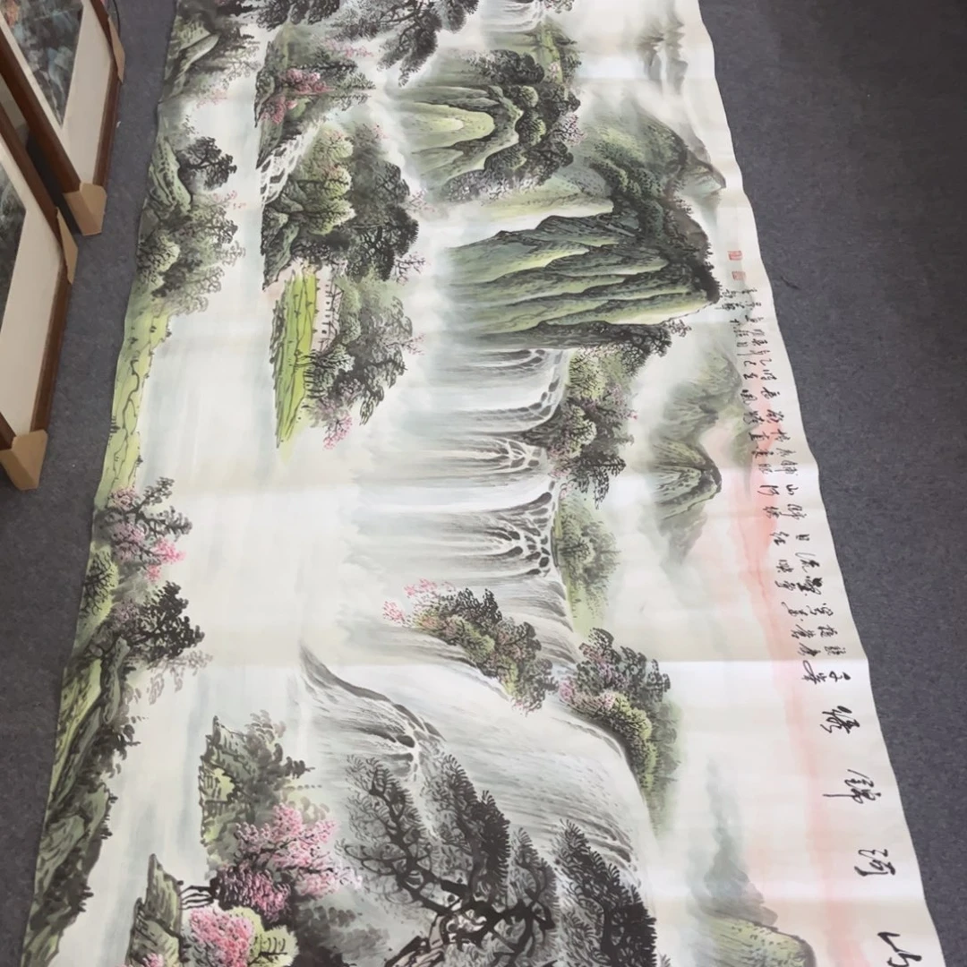 国画ZH精品国画单幅明锐