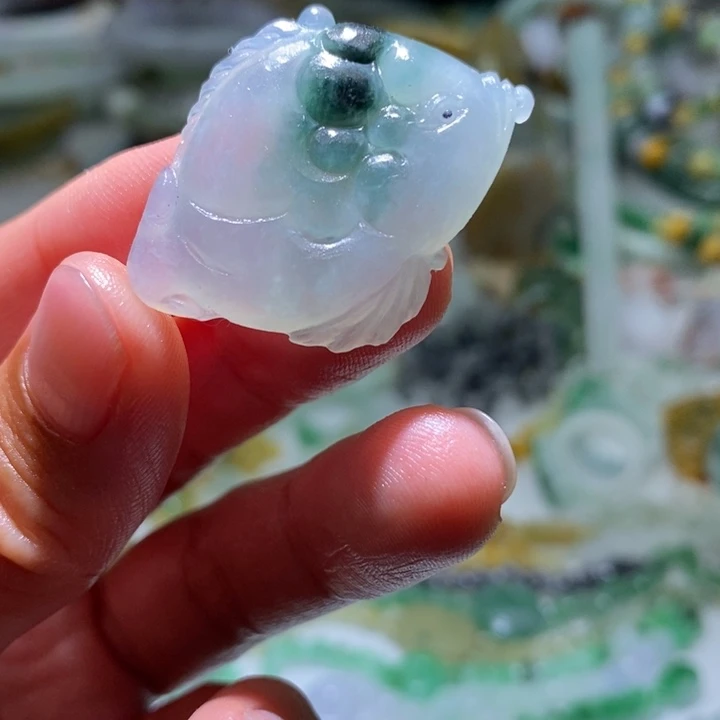 定制翡翠未镶嵌毛货