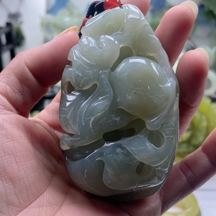 蛇纹石玉手链未镶嵌