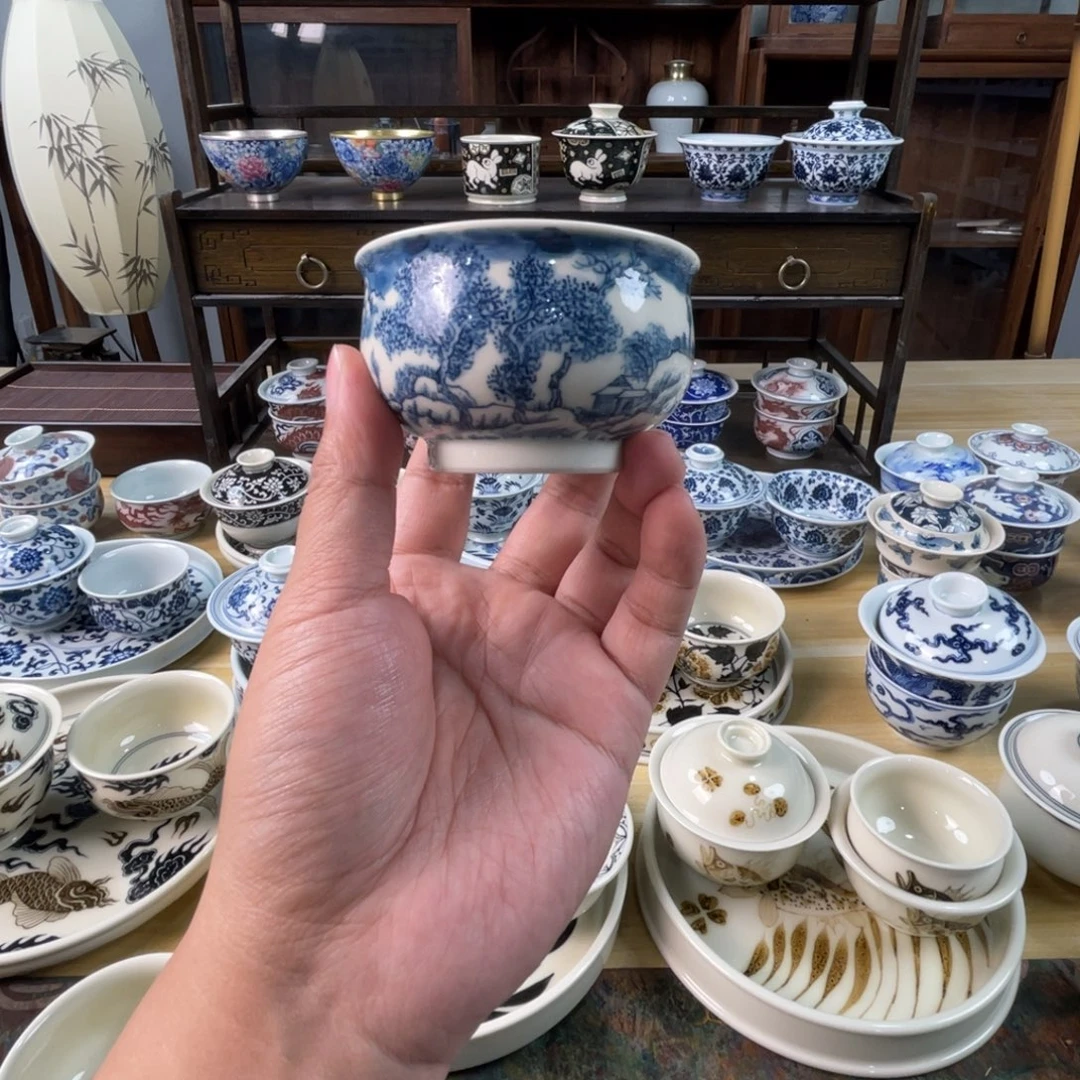 景德镇手工手绘茶具