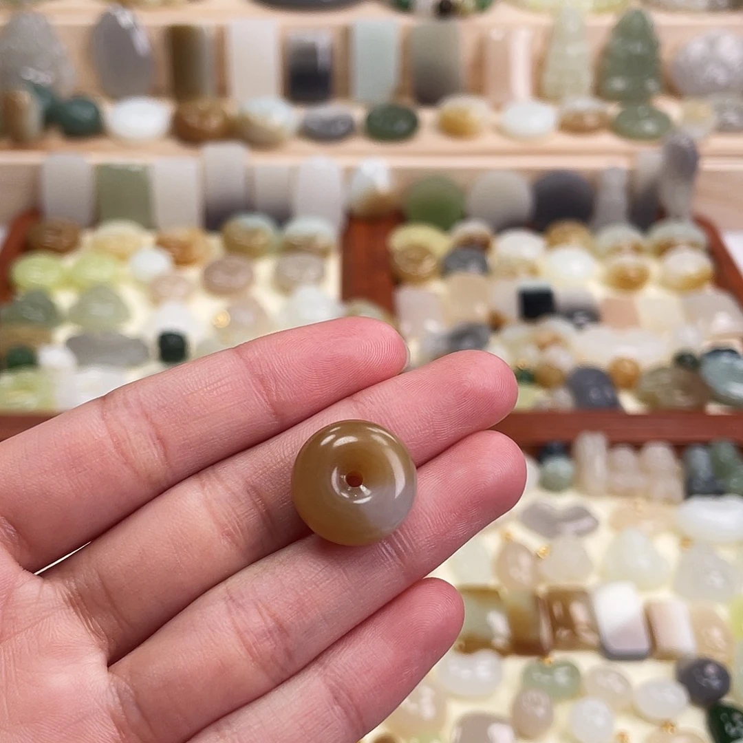 福***照和田玉未镶嵌吊坠(不含链)