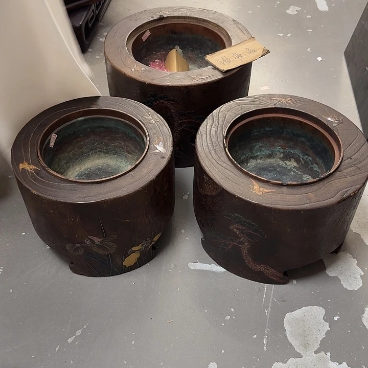 瓷片茶道具工艺品