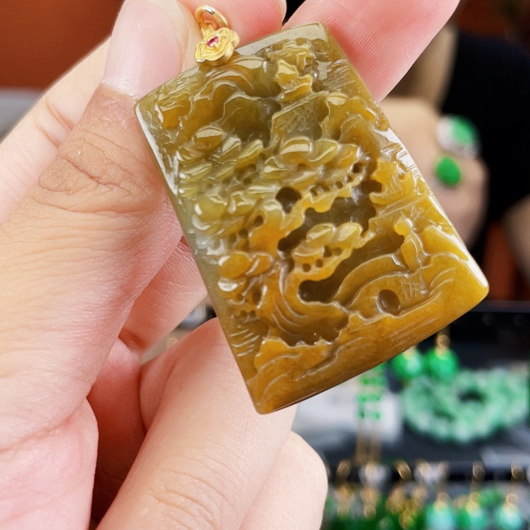未镶嵌翡翠耳饰饰品