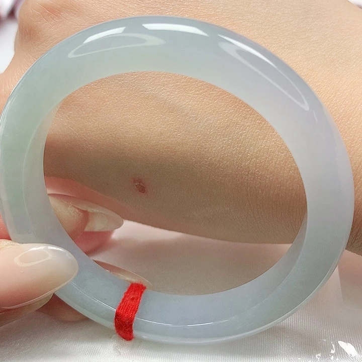 翡翠手镯未镶嵌缅甸天然A货翡翠